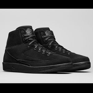 Nike Air Jordan 2 Retro Decon Triple Black